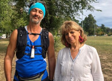 A Milano il maratoneta che corre per l’ambiente