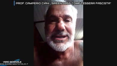 Il prof. Camperio Ciani: “Pass come tessera fascista” – Il tg VERO GIORNALE
