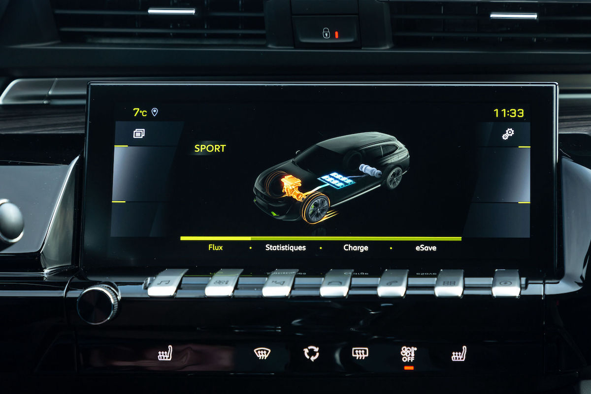 Il recupero di energia  esalta le prestazioni  della Peugeot 508 PSE