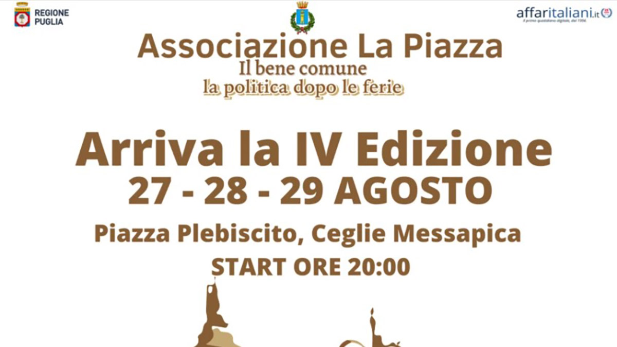 Torna “La Piazza” di affaritaliani.it: come seguire l’evento in streaming Torna “La Piazza” di affaritaliani.it: come seguire l’evento in streaming