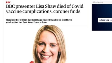 “Conduttrice Bbc morta a causa del vaccino” – Il tg VERO GIORNALE