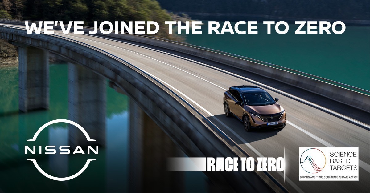 Nissan aderisce alla Race to Zero delle Nazioni Unite Nissan aderisce alla Race to Zero delle Nazioni Unite
