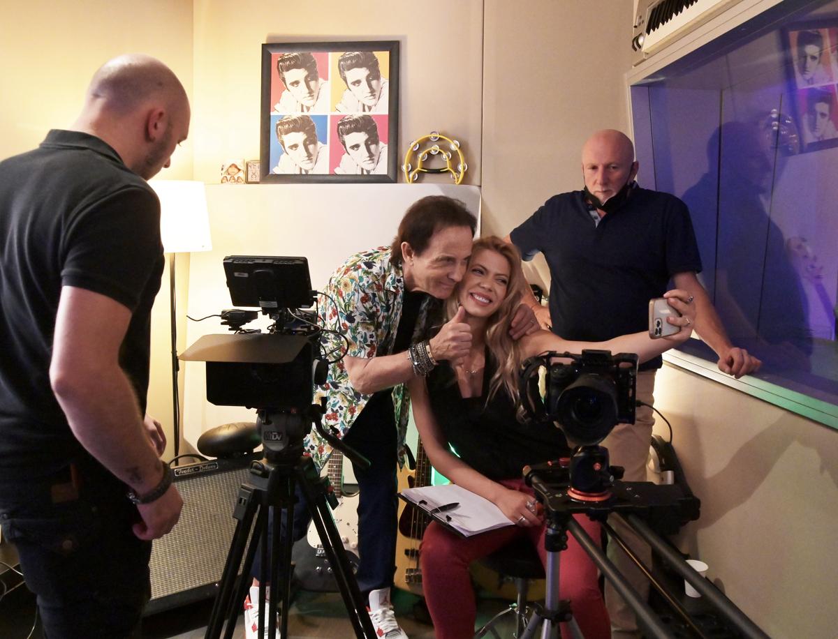 Tanta Voglia di Pooh sul set di I Love 80’s con Roby Facchinetti