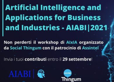 L’intelligenza artificiale in azienda. Workshop Social Thingum e AIxIA