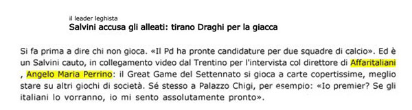 Corriere 1 Corriere 1