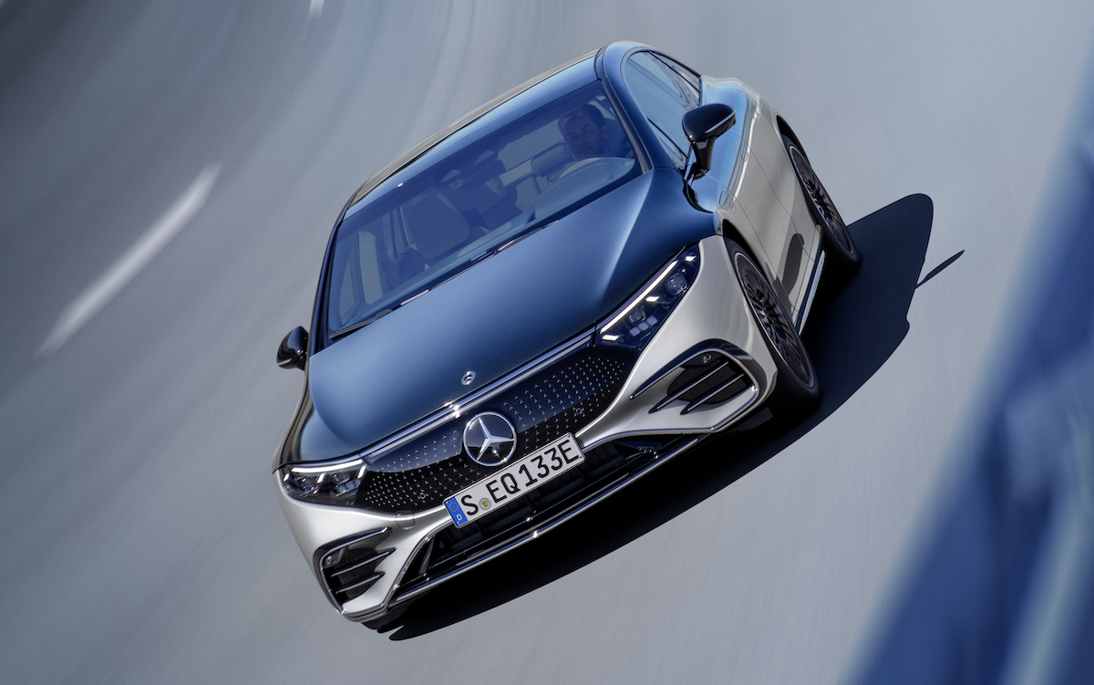 Mercedes EQS,  fino a 770 chilometri in elettrico