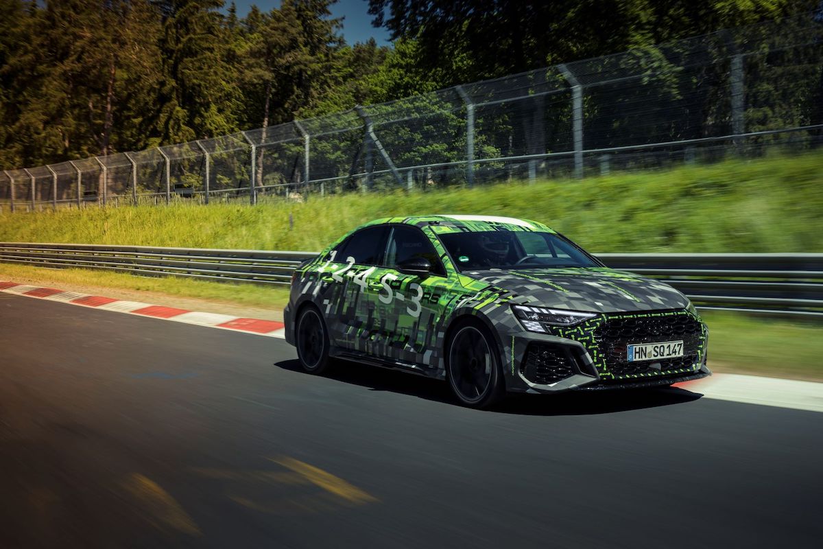 Pirelli P Zero Trofeo R: nuovo record al Nurburgring con l’ Audi RS 3