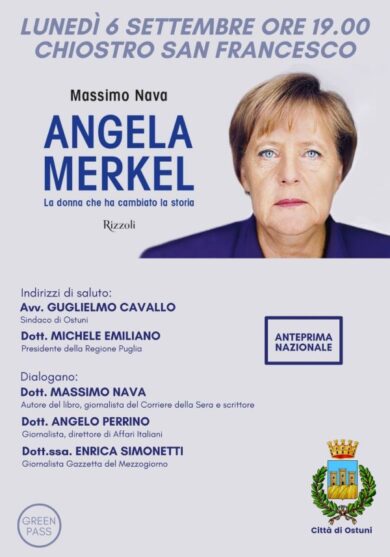 Affari torna con Emiliano per presentare il libro di Nava su Angela Merkel