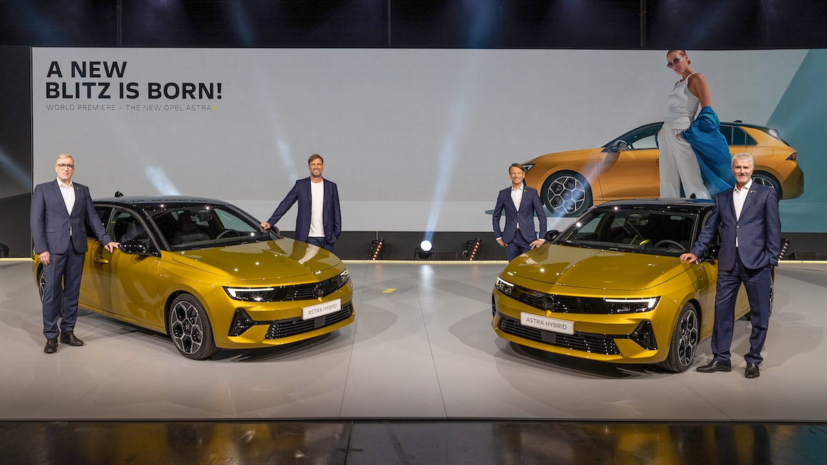 La nuova Opel Astra all’esordio in anteprima mondiale a Rüsselsheim La nuova Opel Astra all’esordio in anteprima mondiale a Rüsselsheim