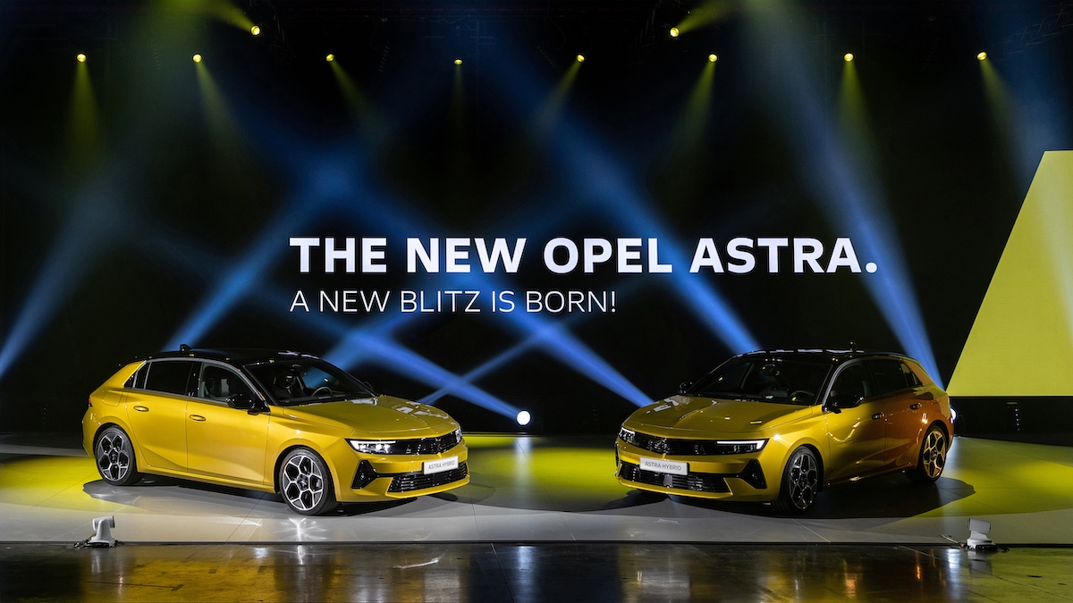 La nuova Opel Astra all’esordio in anteprima mondiale a Rüsselsheim La nuova Opel Astra all’esordio in anteprima mondiale a Rüsselsheim
