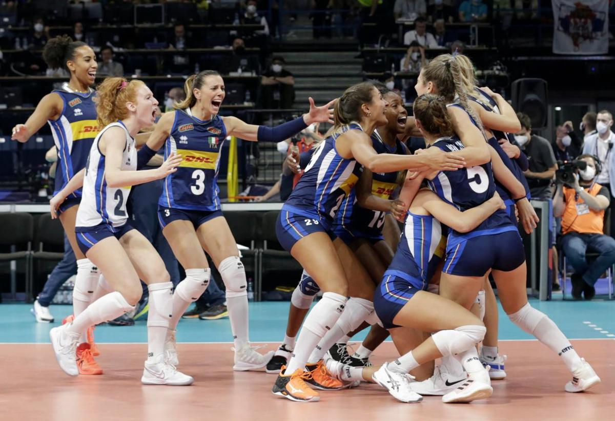 Pallavolo femminile, Italia campione d’Europa: rivincita sulla Serbia