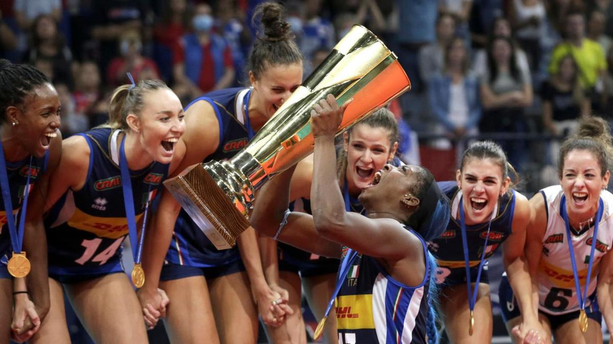 Pallavolo femminile, Italia campione d’Europa: rivincita sulla Serbia