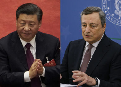 Draghi, colloquio telefonico con Xi Jinping: tra i temi l’Afghanistan