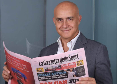 Gazzetta dello Sport record: ad agosto 7,2 mln di sessioni