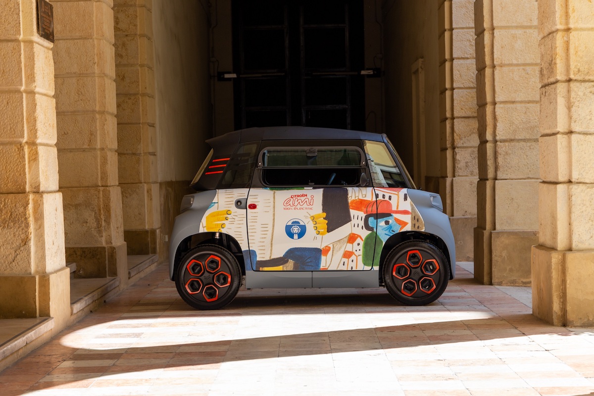 Citroen Ami protagonista al XXV Festival della Letteratura di Mantova Citroen Ami protagonista al XXV Festival della Letteratura di Mantova