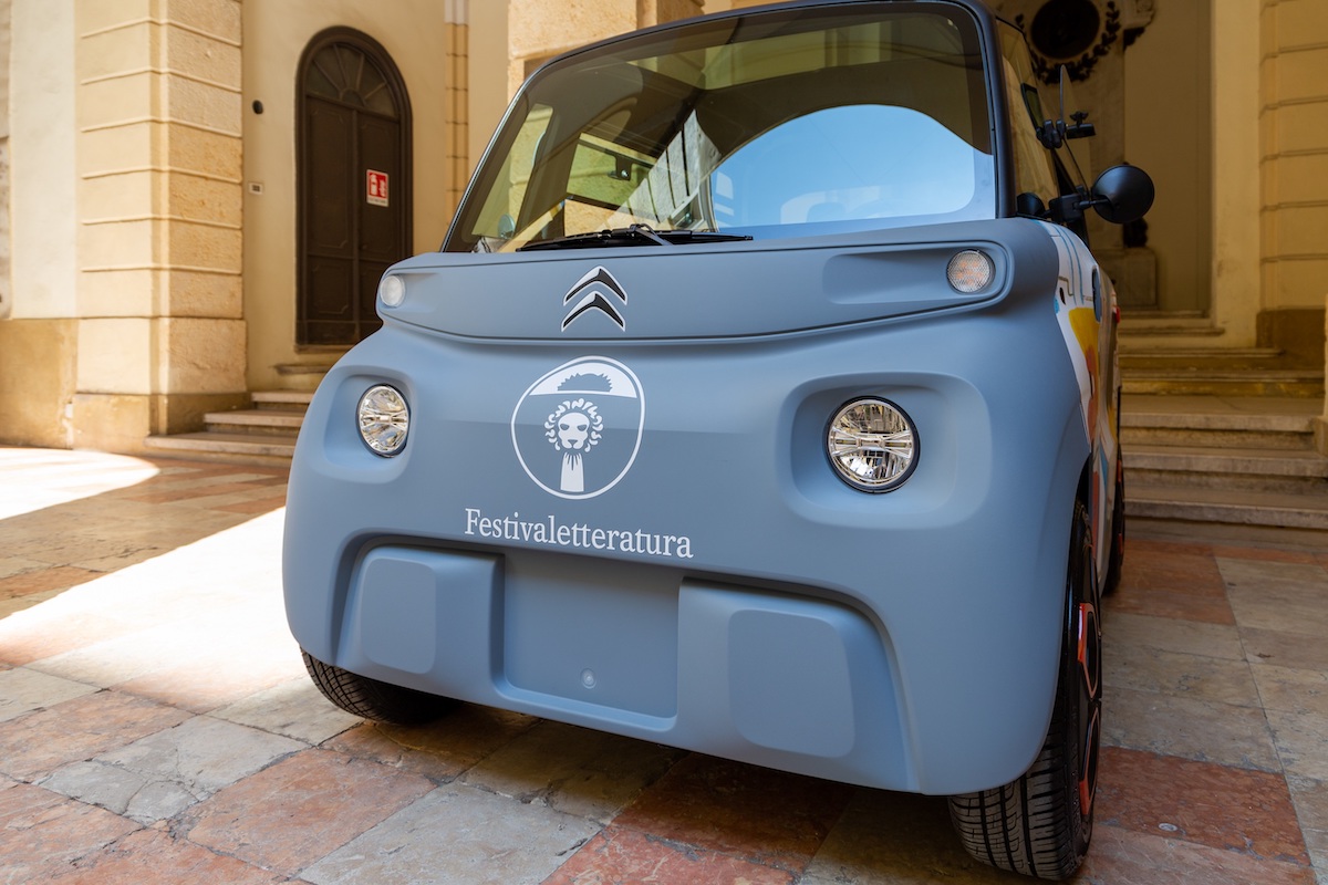 Citroen Ami protagonista al XXV Festival della Letteratura di Mantova Citroen Ami protagonista al XXV Festival della Letteratura di Mantova