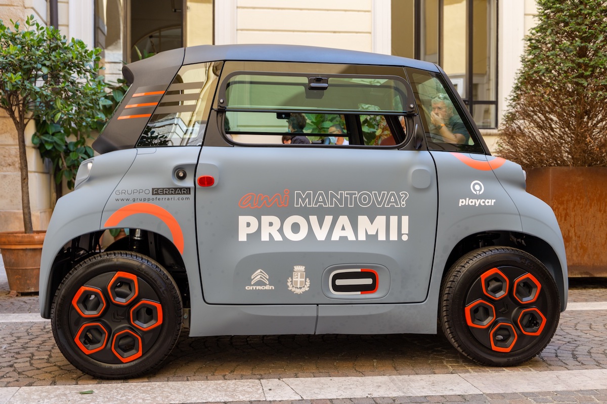 Citroen Ami protagonista al XXV Festival della Letteratura di Mantova Citroen Ami protagonista al XXV Festival della Letteratura di Mantova