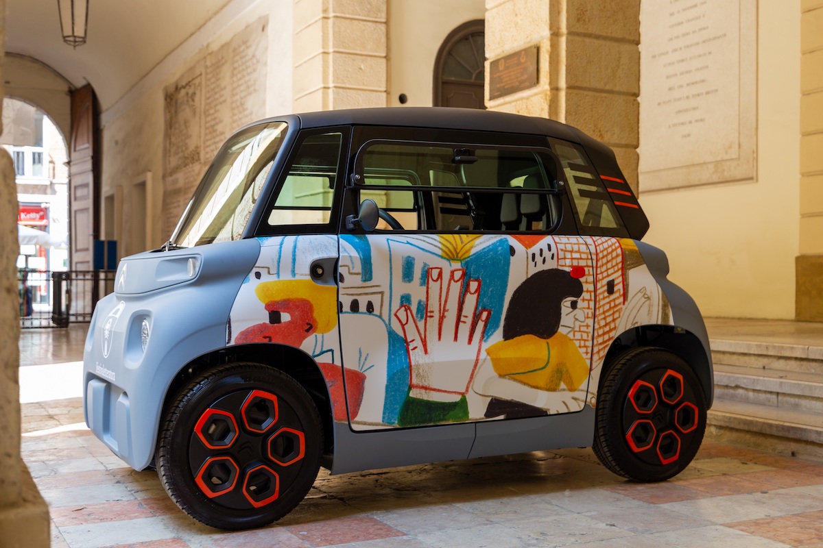Citroen Ami protagonista al XXV Festival della Letteratura di Mantova Citroen Ami protagonista al XXV Festival della Letteratura di Mantova