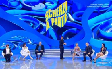 Ascolti tv: Scherzi a parte debutta oltre il 21%, Controcorrente supera il 5%