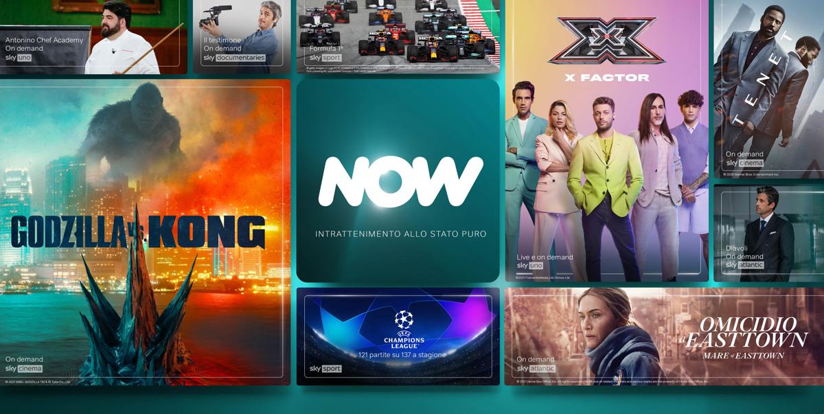 Sky, Now campagna marketing. Da X Factor 2021 alla Champions.. i contenuti Sky, Now campagna marketing. Da X Factor 2021 alla Champions.. i contenuti