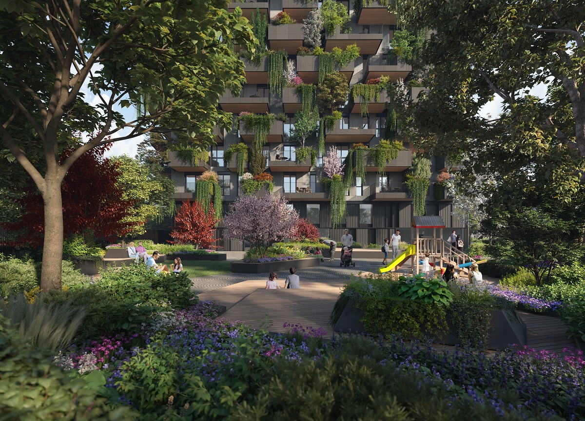 Bosconavigli: la nuova visione green di Boeri per la zona Tortona. FOTO Bosconavigli: la nuova visione green di Boeri per la zona Tortona. FOTO