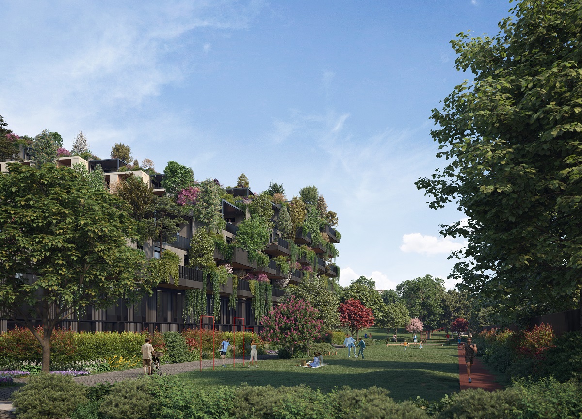 Bosconavigli: la nuova visione green di Boeri per la zona Tortona. FOTO Bosconavigli: la nuova visione green di Boeri per la zona Tortona. FOTO