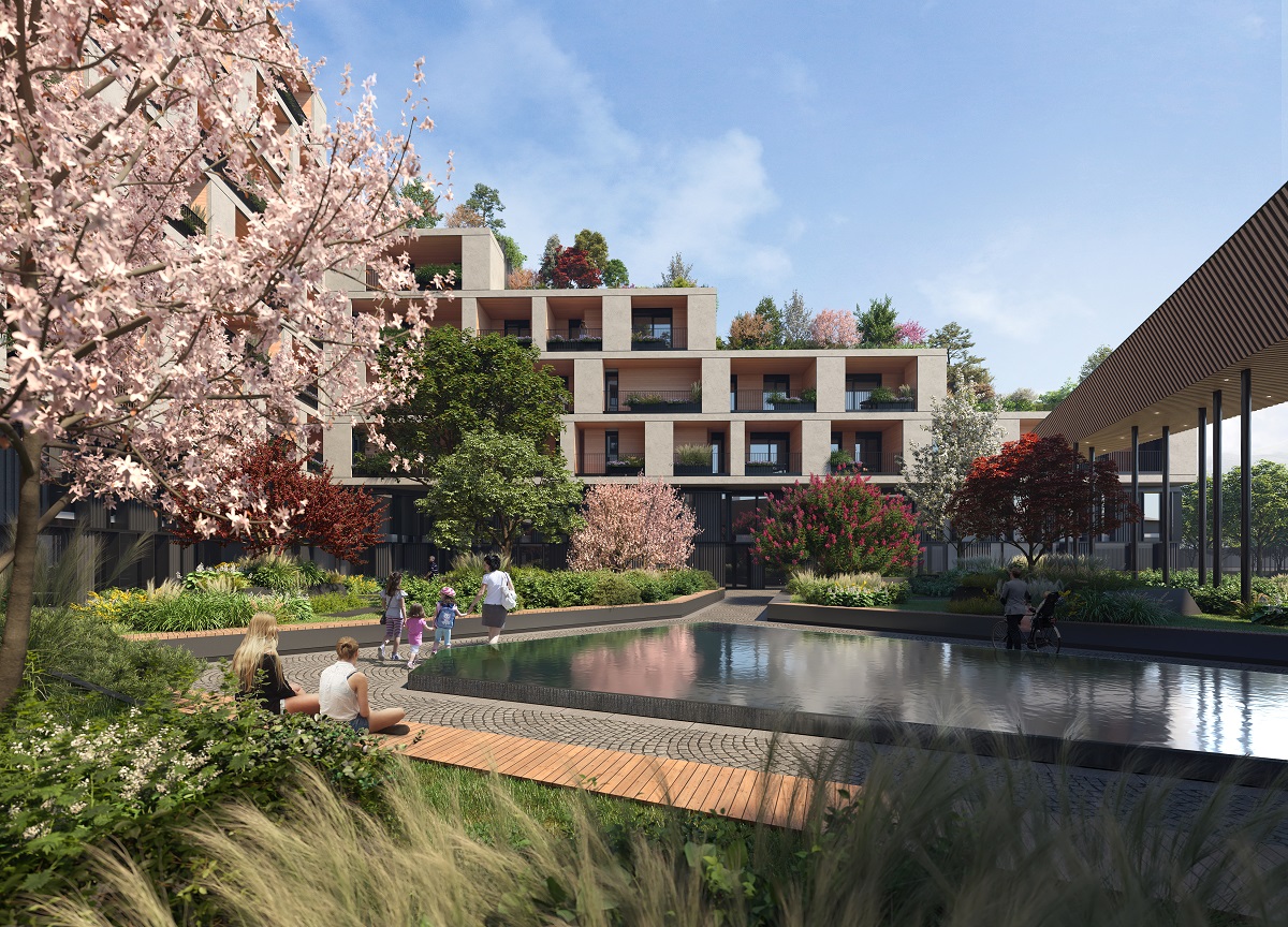 Bosconavigli: la nuova visione green di Boeri per la zona Tortona. FOTO Bosconavigli: la nuova visione green di Boeri per la zona Tortona. FOTO