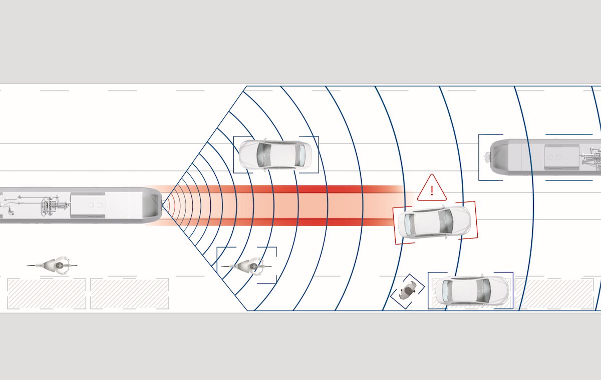 Bosch presenta l’assistente alla guida elettronico per i tram