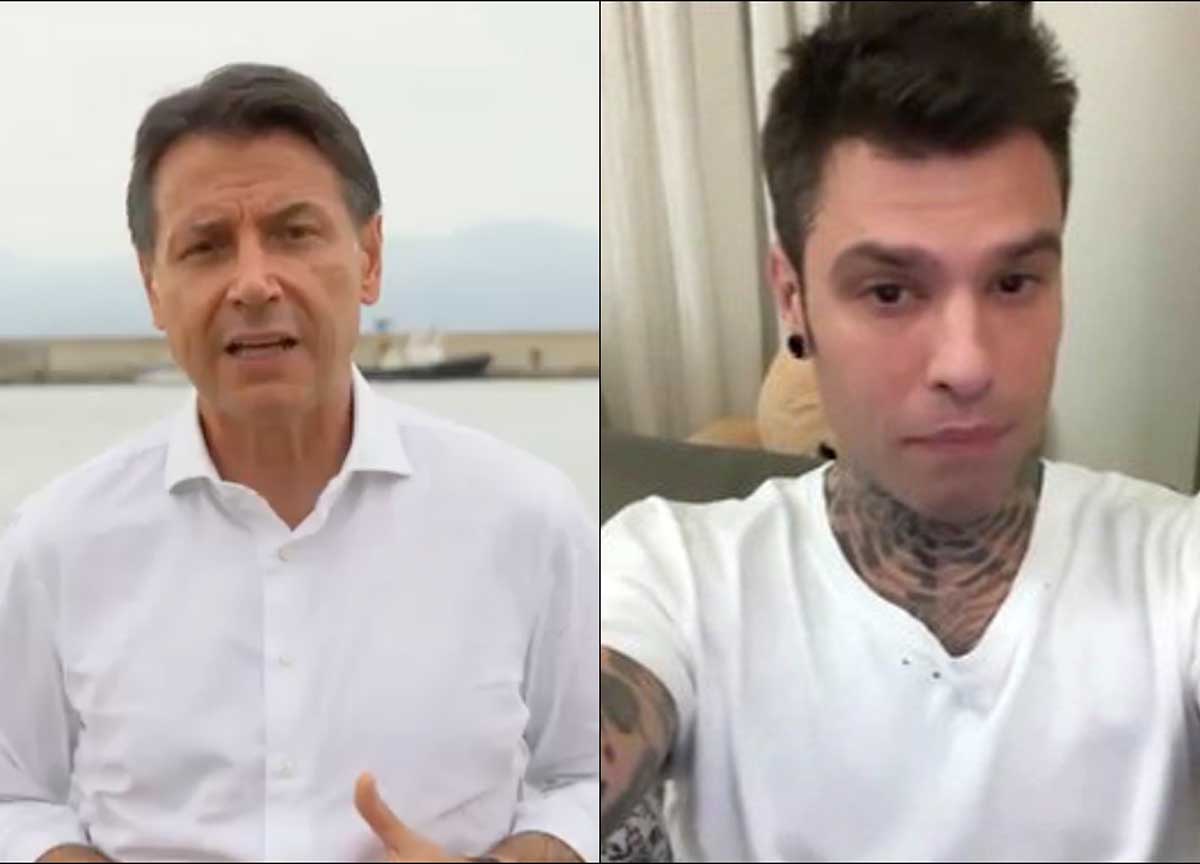 Fedez-Conte, scatta la polemica social: “Fate cagare”. L’ex premier risponde Fedez-Conte, scatta la polemica social: “Fate cagare”. L’ex premier risponde