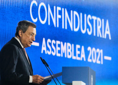 Draghi a Confindustria: “Crescita al 6%”. Bonomi: “Quota 100 un furto”