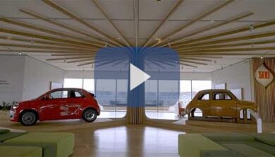 Inaugurate Casa 500 e La Pista 500, il manifesto “green” di FIAT