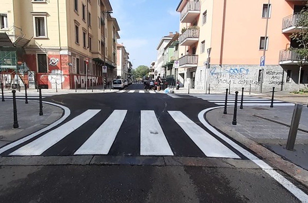 Milano, conclusa la riqualificazione di via Segantini e Pichi Milano, conclusa la riqualificazione di via Segantini e Pichi