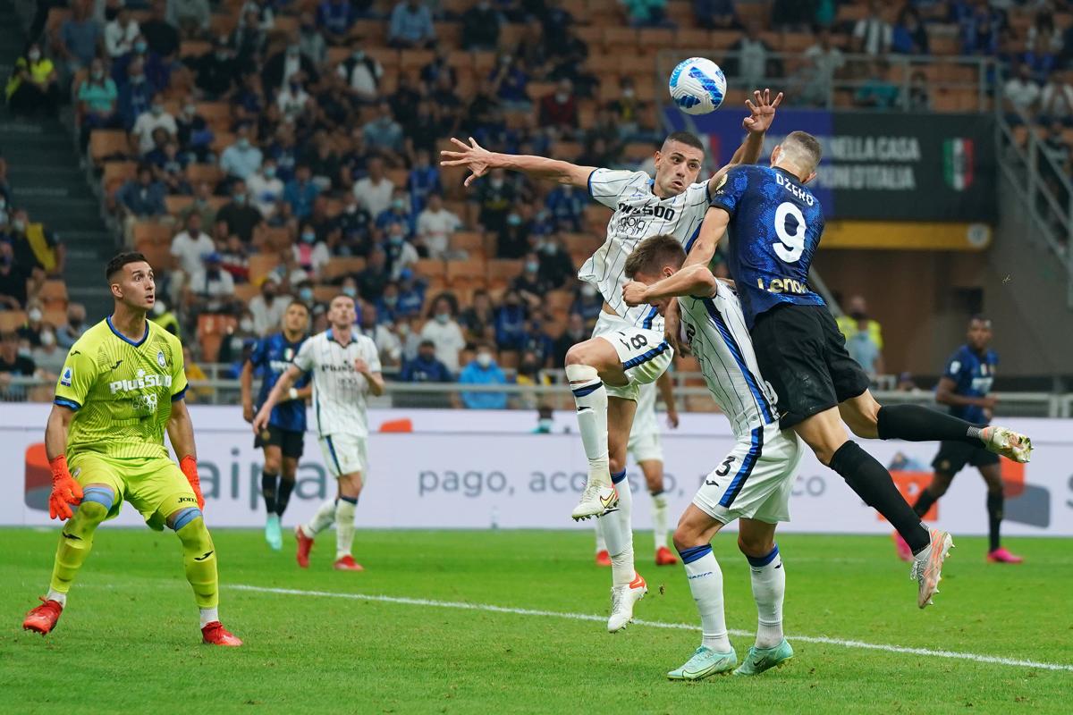 Demiral Dzeko Inter Atalanta
