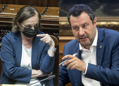 Poliziotta no Green Pass, Lamorgese: “Grave”. Salvini: “Ha espresso opinione”