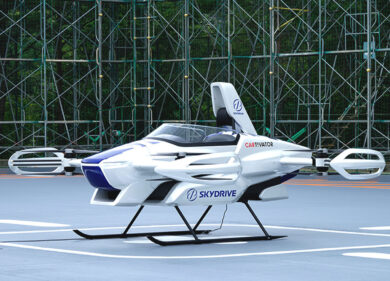 Giappone, in arrivo a Expo Osaka 2025 i primi prototipi di taxi volanti