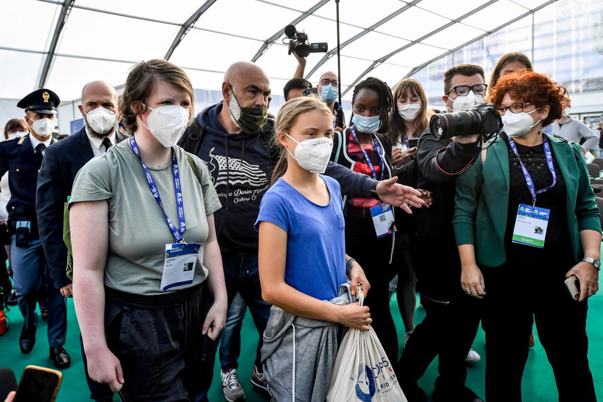 Youth4Climate, Greta accende la folla a Milano: “Basta bla bla bla” Youth4Climate, Greta accende la folla a Milano: “Basta bla bla bla”