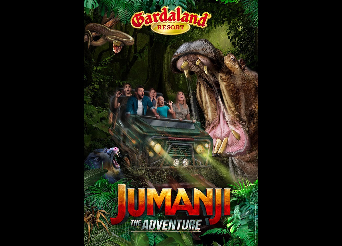 Gardaland e Sony presentano la prima attrazione a tema Jumanji Gardaland e Sony presentano la prima attrazione a tema Jumanji