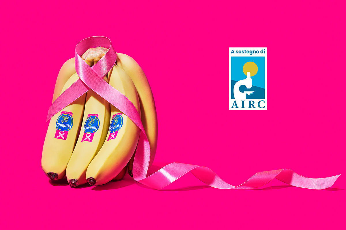 Chiquita con la Fondazione AIRC, insieme per la lotta al tumore al seno