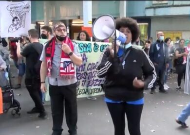 San Siro, Salvini contestato. E lui: “Riporteremo sicurezza e pulizia”