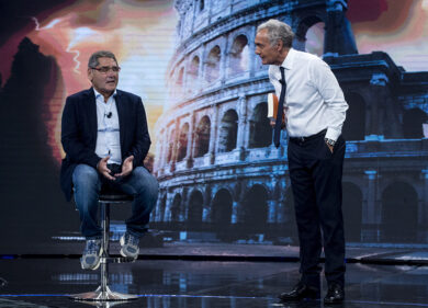 Ascolti tv, l’esordio di Giletti sopra il 5%. Travaglio-Scanzi ancora giù