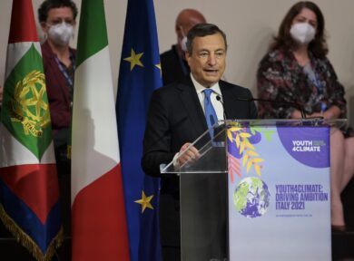 Draghi e Thunberg per il Clima a Milano per Pre-Cop26 e Youth4Climate