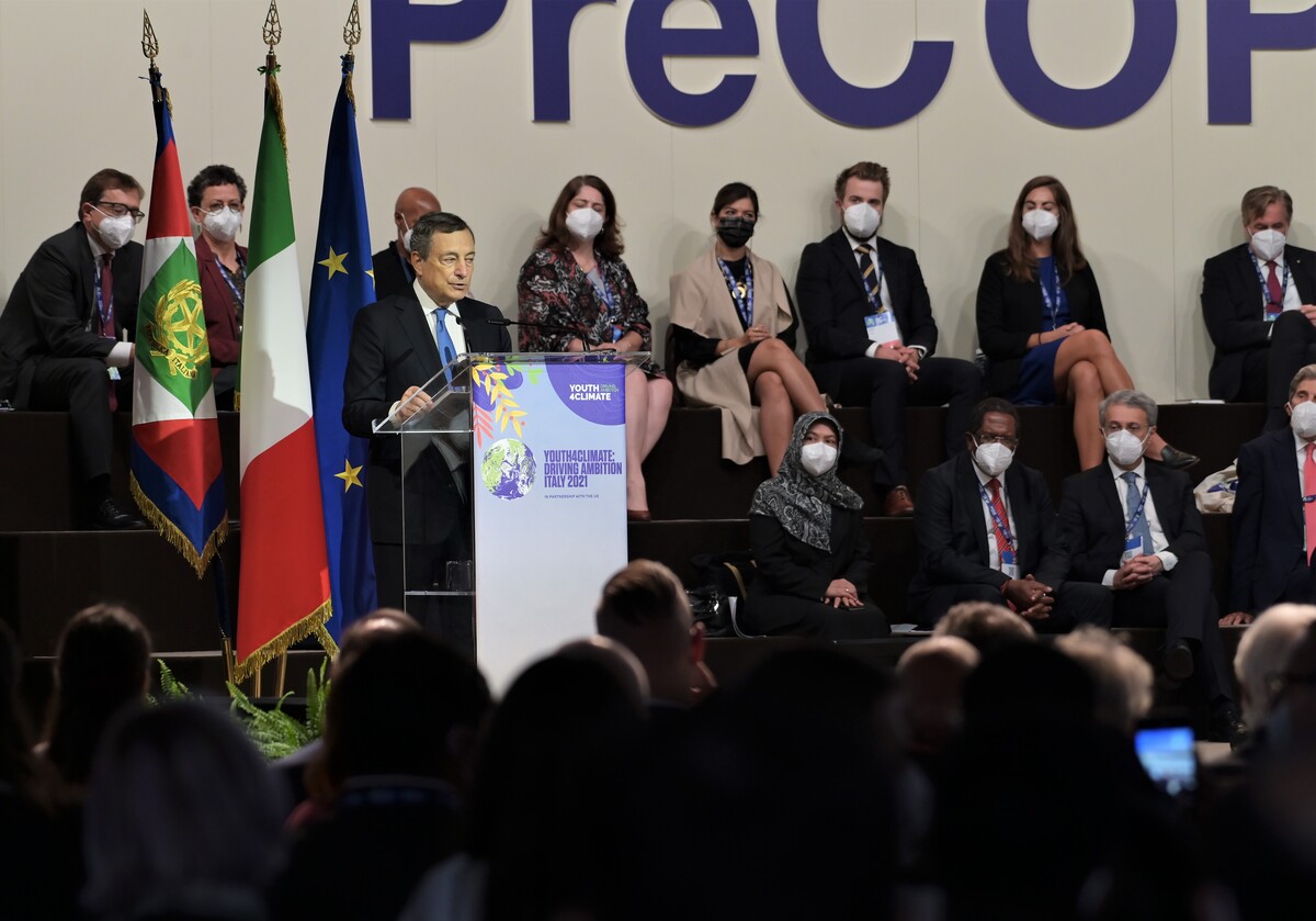 Draghi e Thunberg per il Clima a Milano per Pre-Cop26 e Youth4Climate