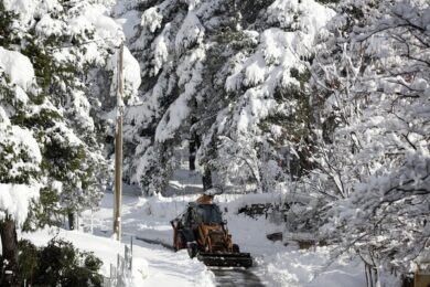 Meteo, freddo sull’Italia. Affondo invernale e neve a bassa quota