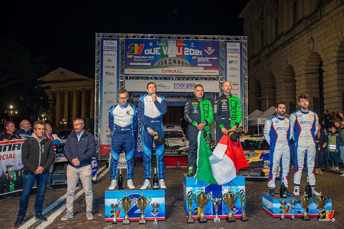 CIR, Rally Due Valli, La Power Stage è di Basso CIR, Rally Due Valli, La Power Stage è di Basso