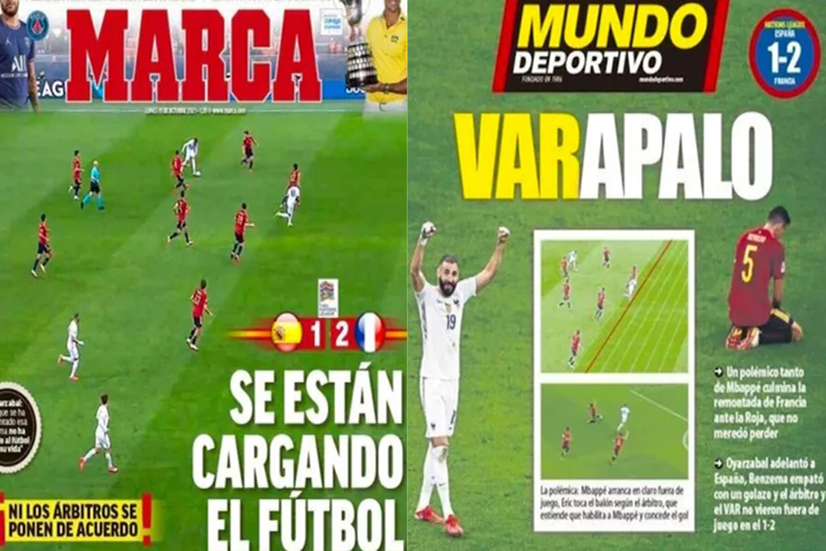 Mbappè gol e bufera sulla Nations League alla Francia. “Scandalo”. Caos Var Mbappè gol e bufera sulla Nations League alla Francia. “Scandalo”. Caos Var