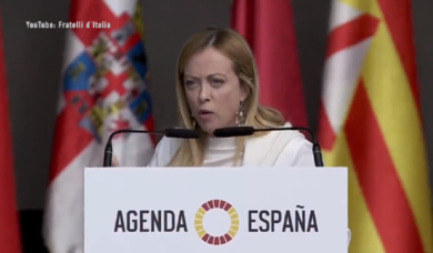 “Yo soy Giorgia, soy una mujer”, Meloni rilancia il suo tormentone in Spagna