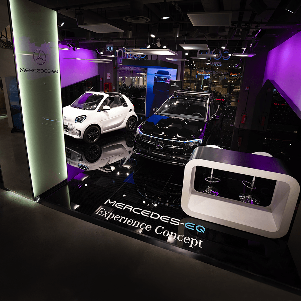 Mercedes-EQ Experience Concept protagonista nei Lifestyle Hub di Coin Mercedes-EQ Experience Concept protagonista nei Lifestyle Hub di Coin