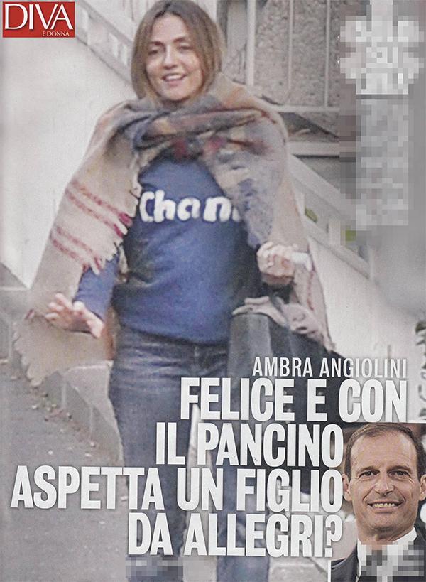 Allegri-Ambra si sono lasciati? Lui sarebbe “sparito” dopo 4 anni di relazione