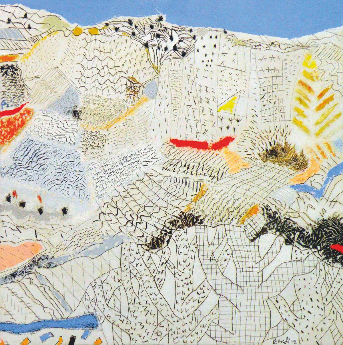 I “frammenti” di Tullio Pericoli in mostra a Palazzo Reale di Milano