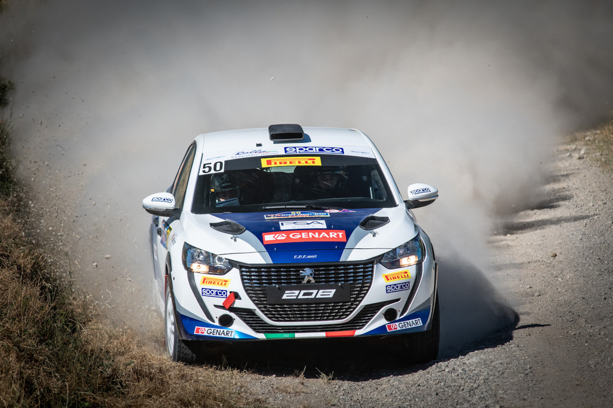 Nucita e  Peugeot vincono il Campionato Italiano Piloti rally 2 ruote motrici